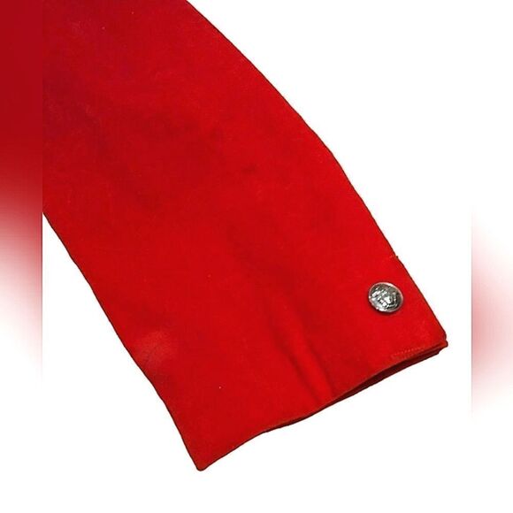 Versace Jeans Velvet Blazer Jacket Medusa  SZ Small Men's Vintage Authentic - Picture 11 of 16